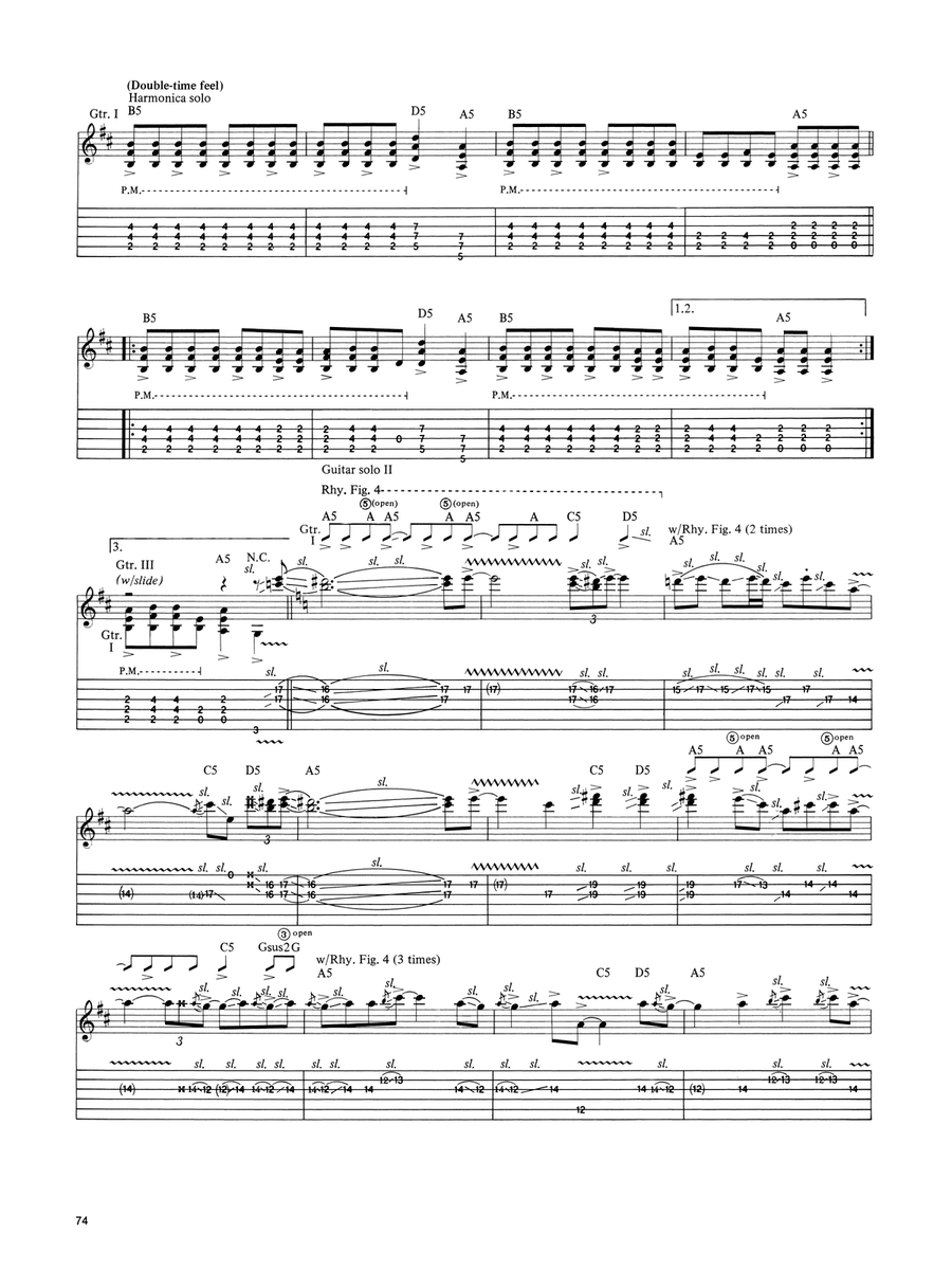 Big Bad Moon Big Bad Moon Acoustic Guitar scores gallery preview page 5