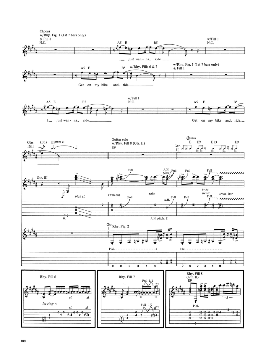 Ride Ride Acoustic Guitar scores gallery preview page 5