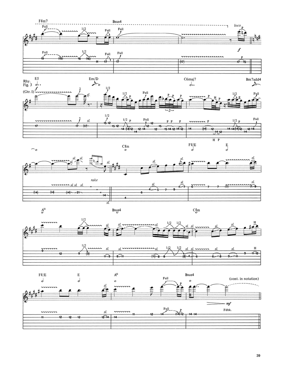 Cryin' Cryin' Acoustic Guitar scores gallery preview page 4