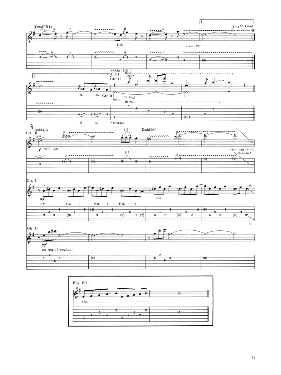 Echo Echo Acoustic Guitar scores gallery preview page 2