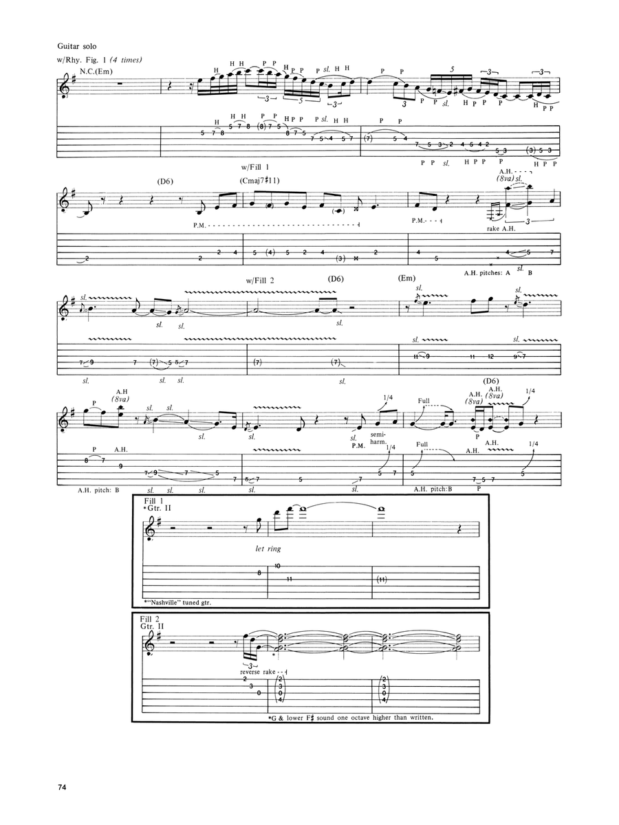 Echo Echo Acoustic Guitar scores gallery preview page 5