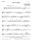 God You Reign - Trumpet 1