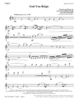 God You Reign - Violin 1