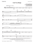 God You Reign - Double Bass