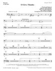 O Give Thanks - Bassoon (Cello sub.)