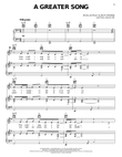 A Greater Song