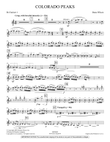 Colorado Peaks - Bb Clarinet 1