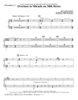 Overture to Miracle On 34th Street - Percussion 1 & 2