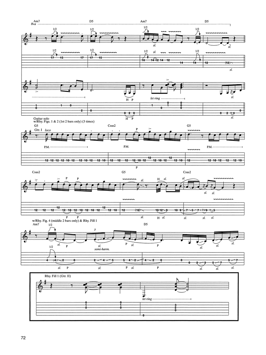 Home Home Acoustic Guitar scores gallery preview page 4