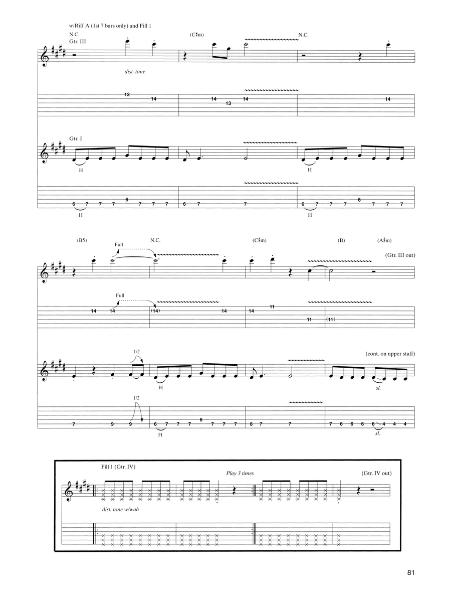 Ceremony Ceremony Acoustic Guitar scores gallery preview page 3