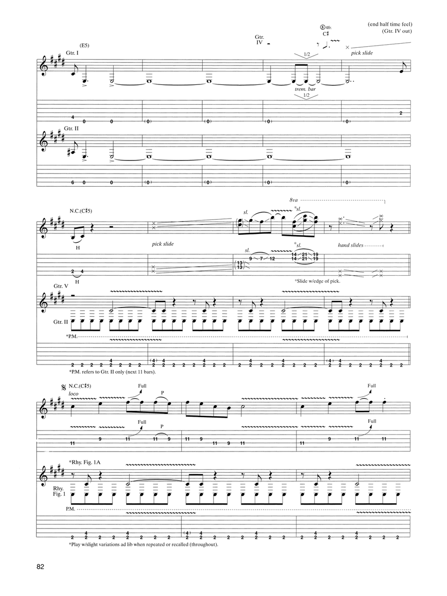 Ceremony Ceremony Acoustic Guitar scores gallery preview page 4