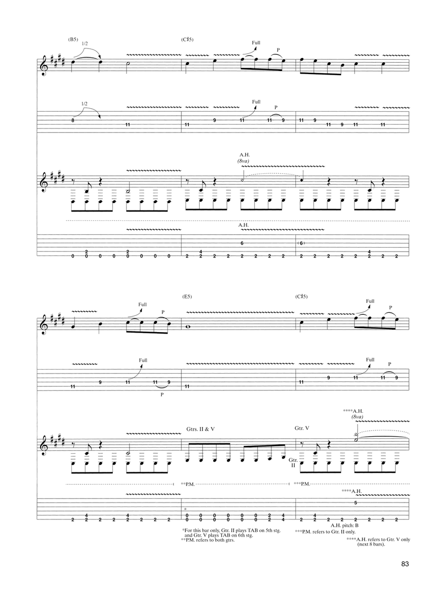 Ceremony Ceremony Acoustic Guitar scores gallery preview page 5