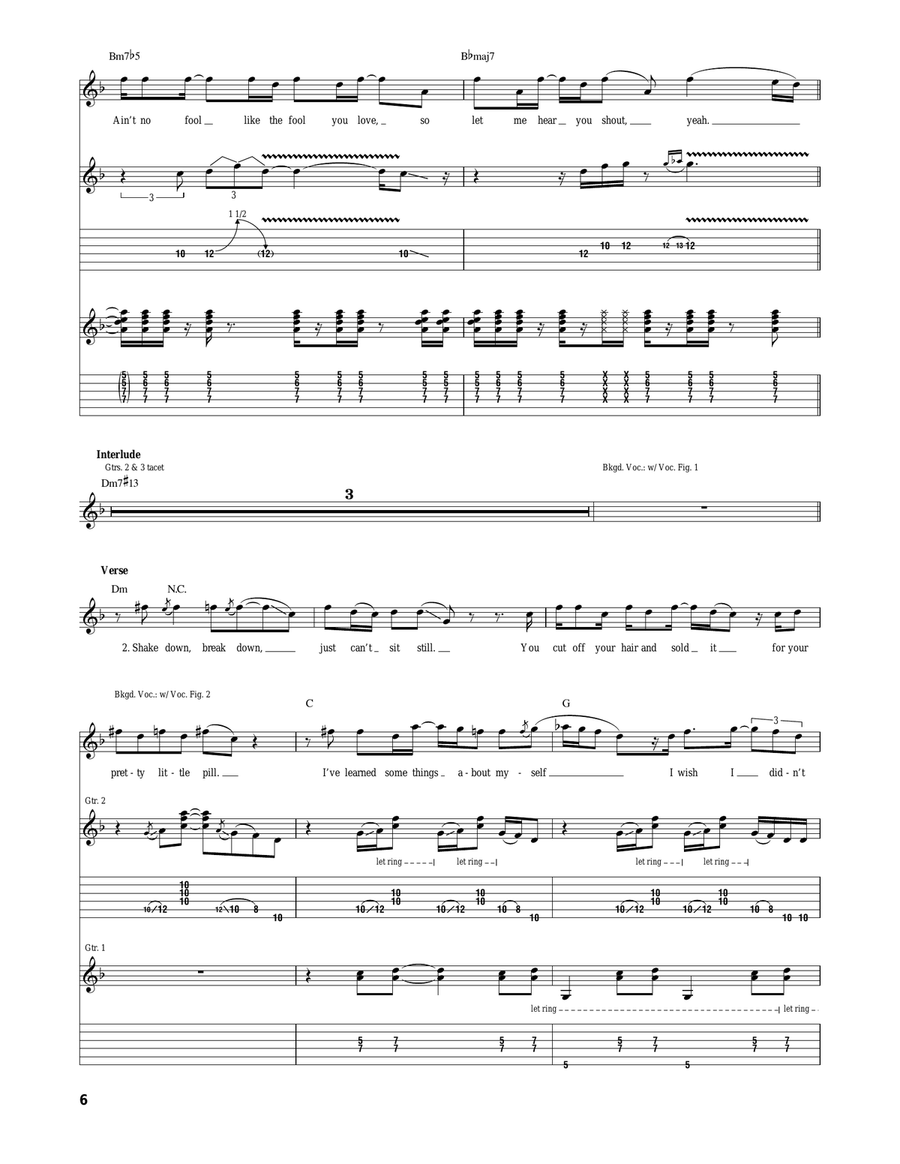 Lay There And Hate Me Lay There And Hate Me Acoustic Guitar scores gallery preview page 6