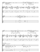 Continental Op Guitar Tablature scores gallery preview page 4