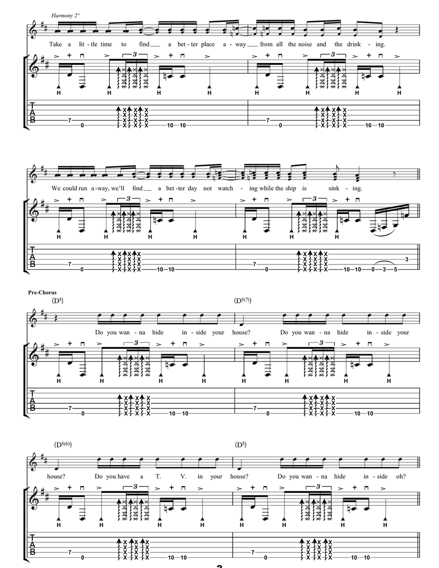 Badman Badman Acoustic Guitar scores gallery preview page 2