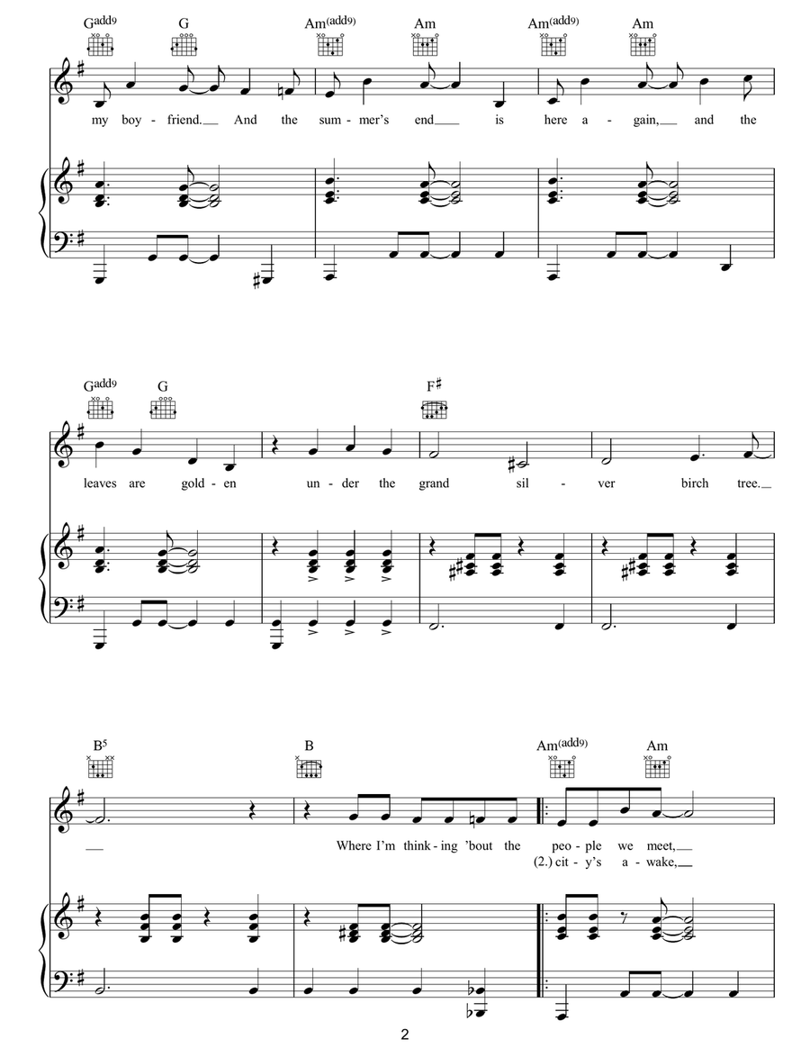 Wild Young Hearts Wild Young Hearts Acoustic Guitar scores gallery preview page 2
