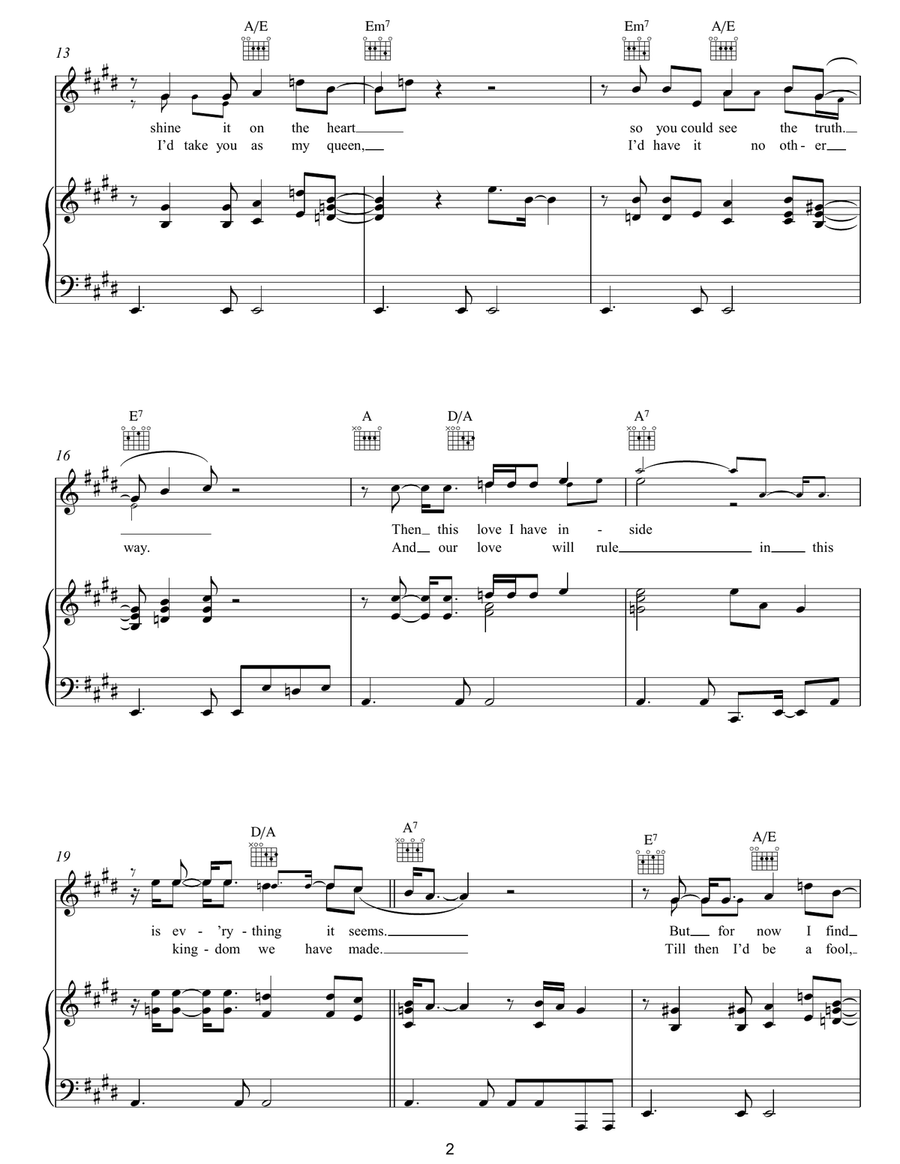 Change The World Change The World Piano, Vocal, Guitar scores gallery preview page 2