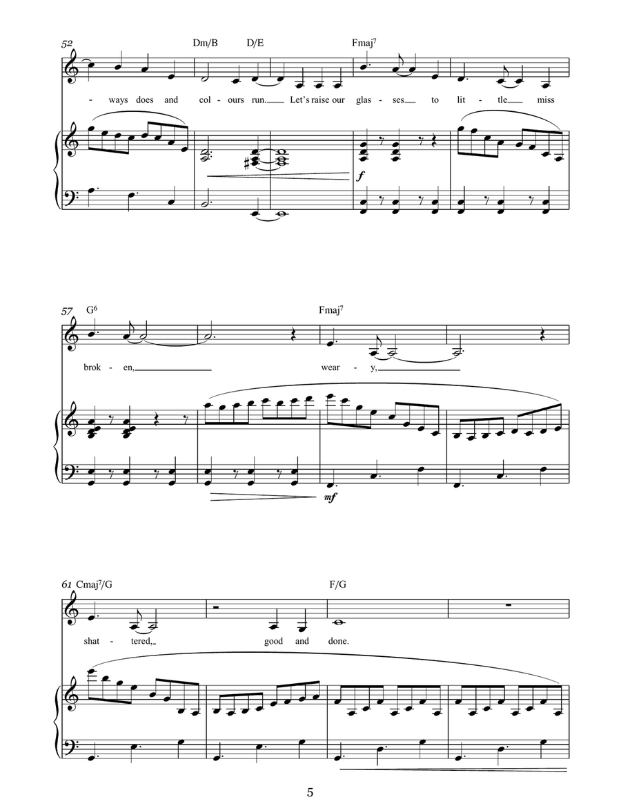 Little Miss Perfect Little Miss Perfect Guitar scores gallery preview page 5