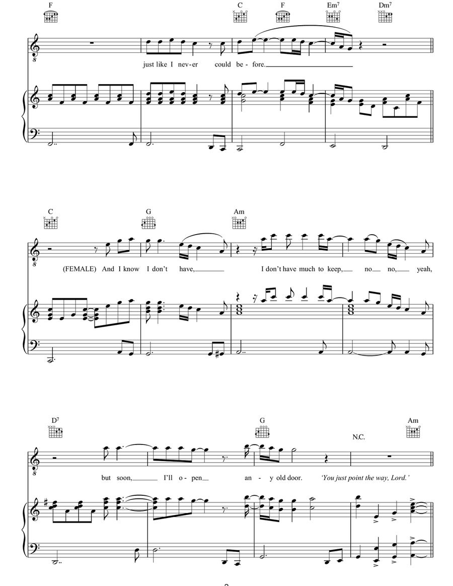 Presence Of The Lord Presence Of The Lord Piano, Vocal, Guitar scores gallery preview page 2