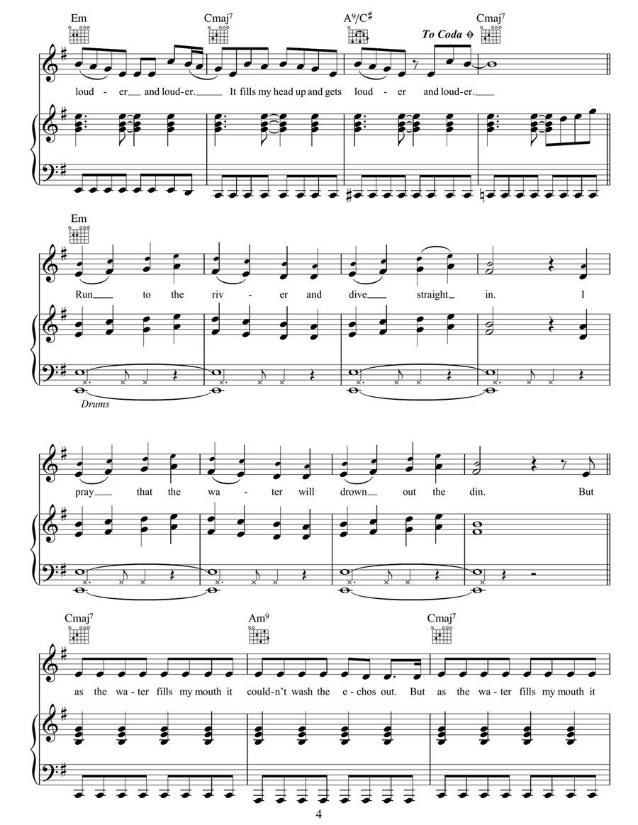 Drumming Song Drumming Song Acoustic Guitar scores gallery preview page 4
