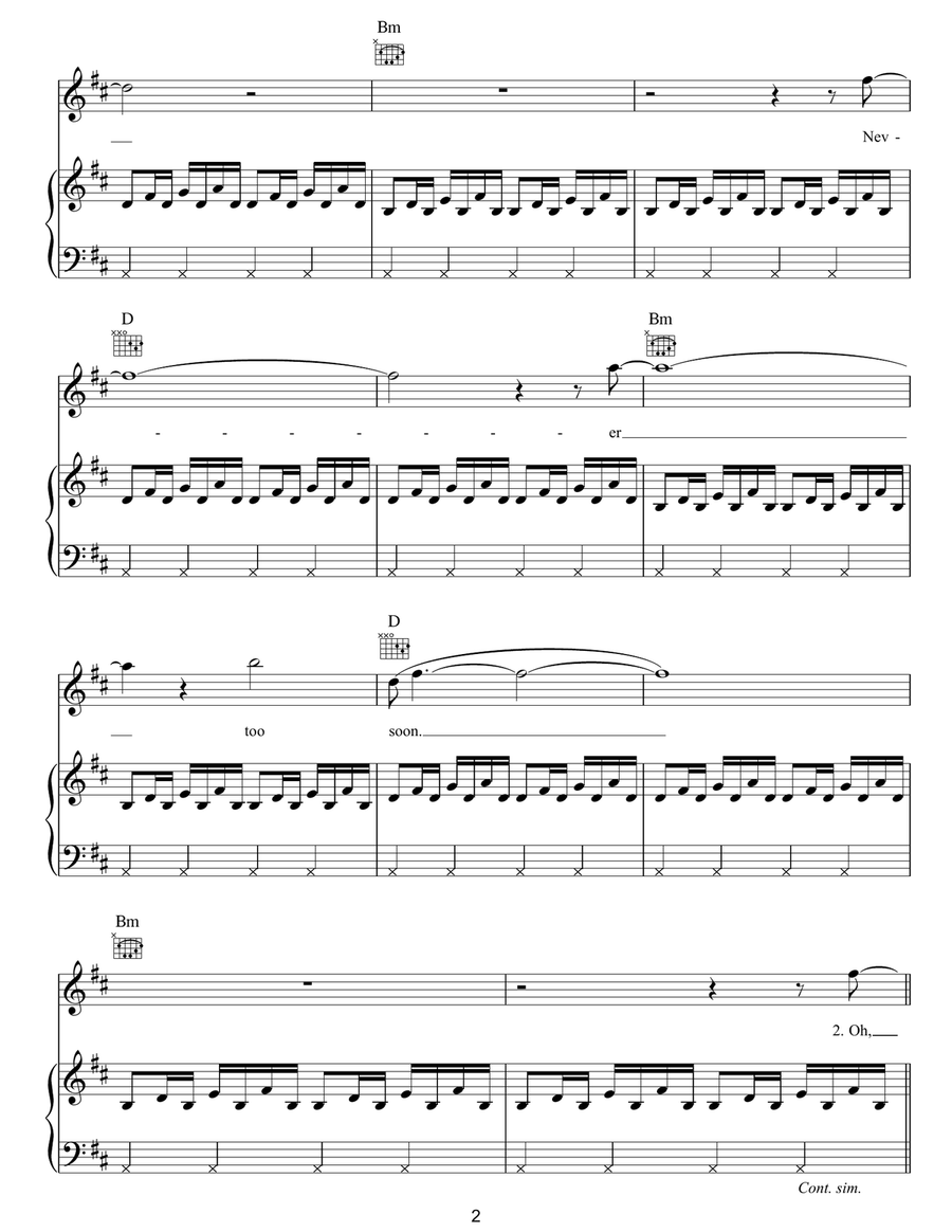 Sweet Disposition Sweet Disposition Acoustic Guitar scores gallery preview page 2