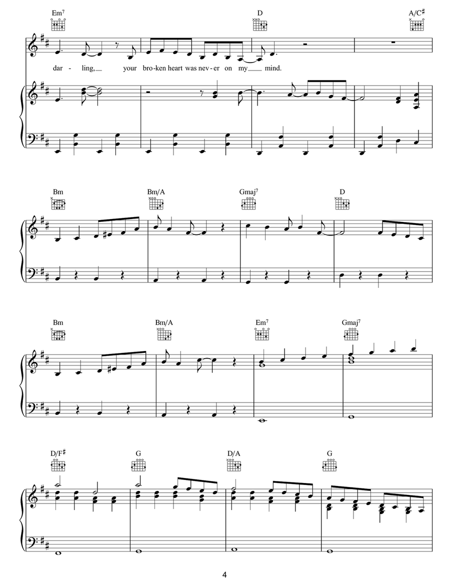 Portrait Acoustic Guitar scores gallery preview page 4