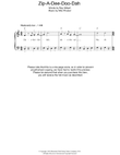 Zip-A-Dee-Doo-Dah (from Song Of The South)