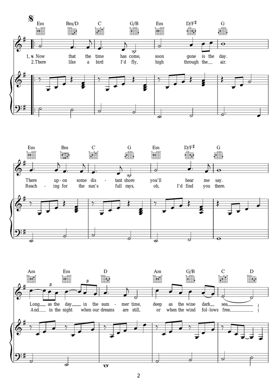 Penelope's Song Penelope's Song Acoustic Guitar scores gallery preview page 2