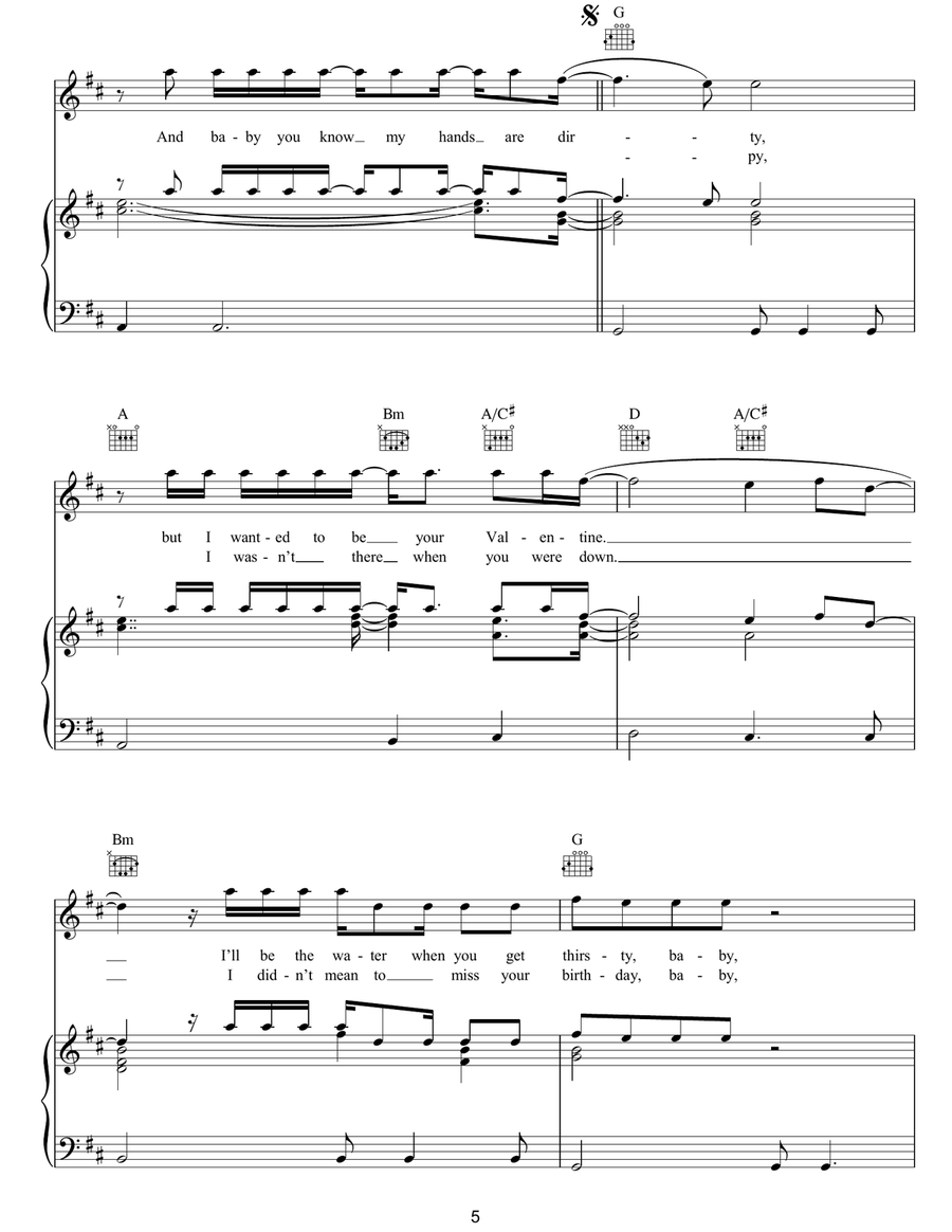 I'll Be There For You I'll Be There For You Piano, Vocal, Guitar scores gallery preview page 5