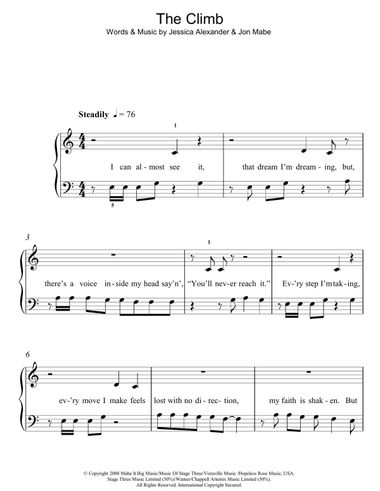 The Climb (from Hannah Montana: The Movie)