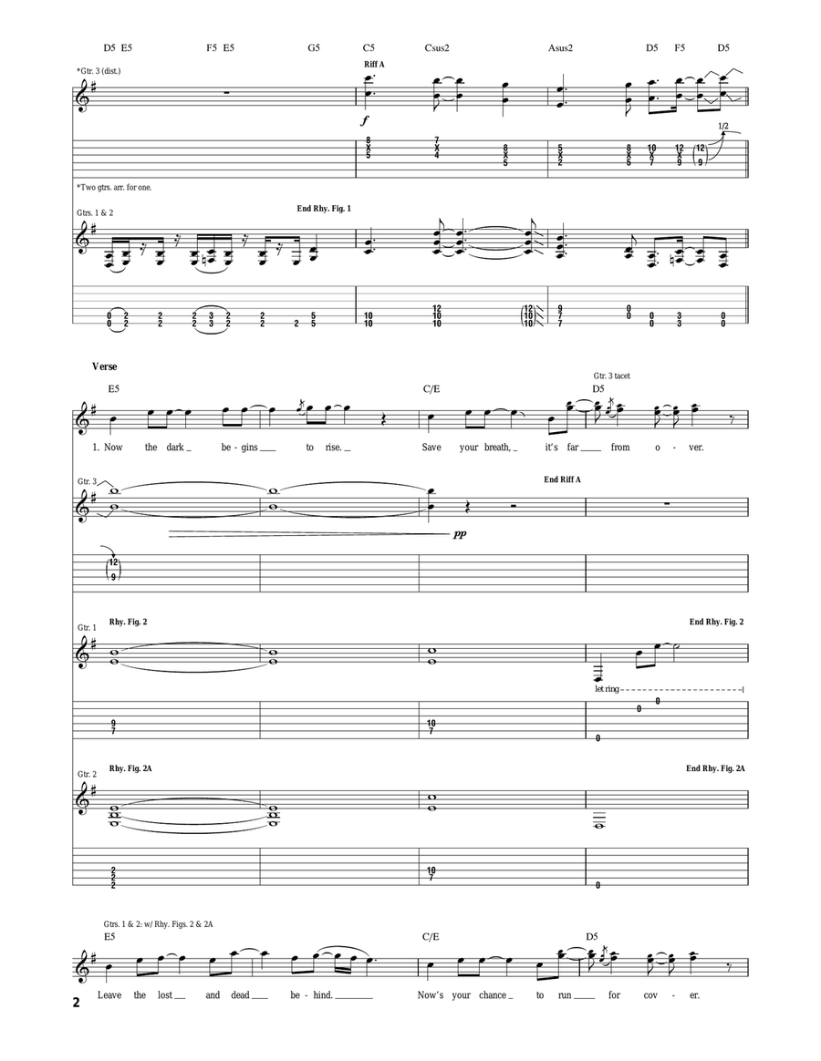 I Will Not Bow I Will Not Bow Acoustic Guitar scores gallery preview page 2