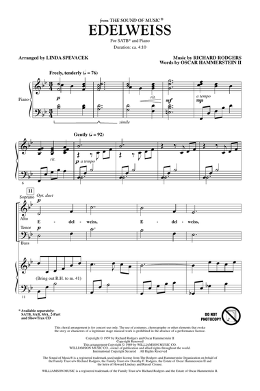 Edelweiss (from The Sound of Music)