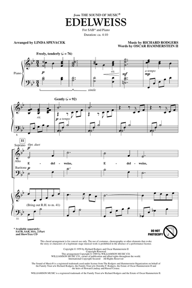 Edelweiss (from The Sound Of Music)