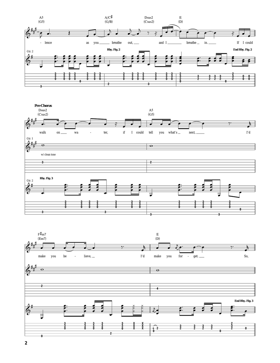 Come On Get Higher Come On Get Higher Acoustic Guitar scores gallery preview page 2