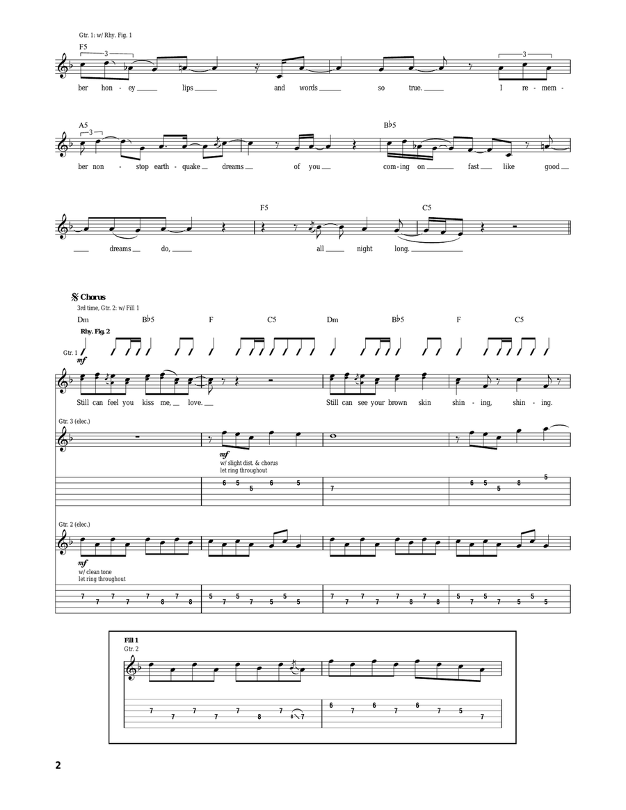 Still Still Acoustic Guitar scores gallery preview page 2