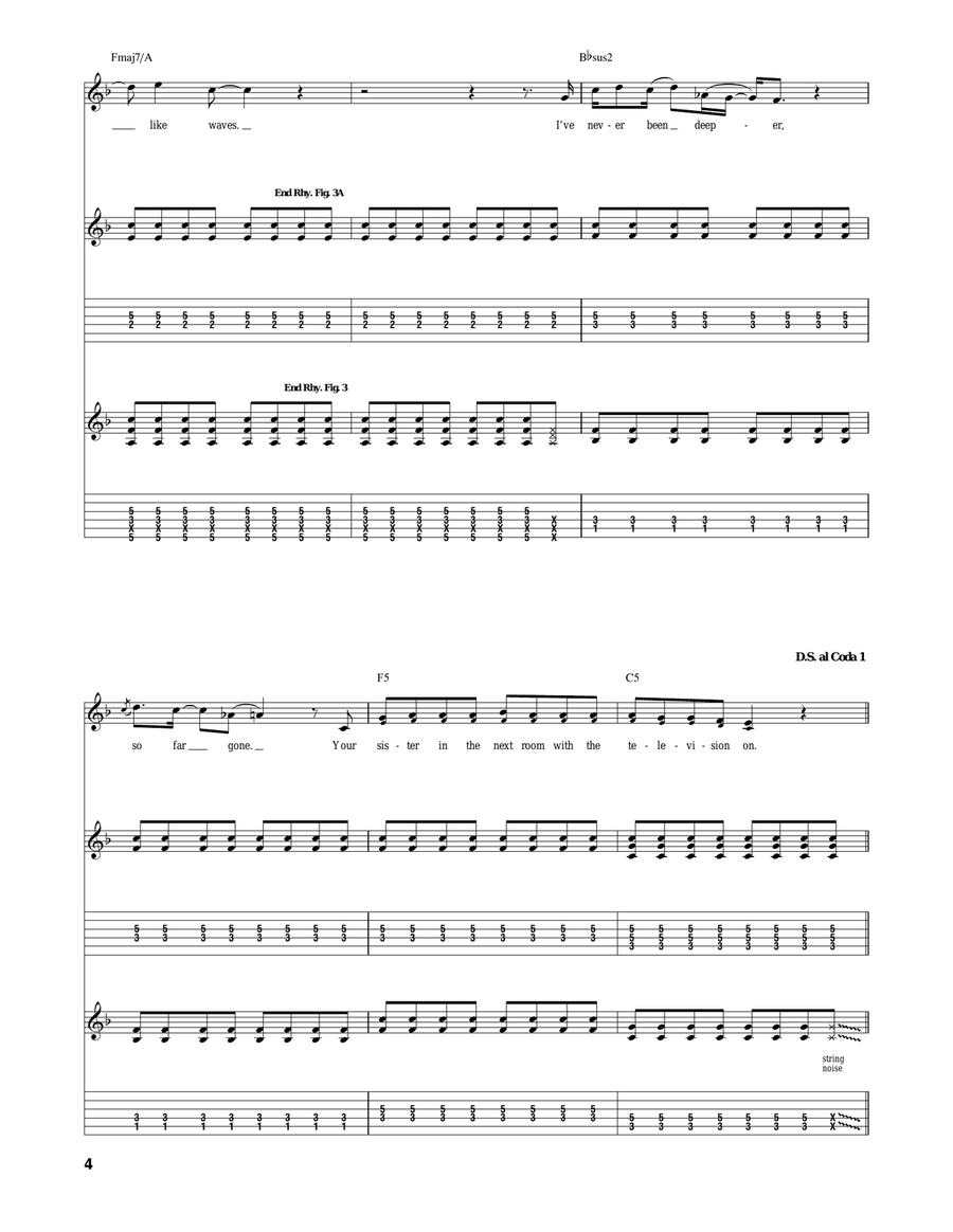 Still Still Acoustic Guitar scores gallery preview page 4