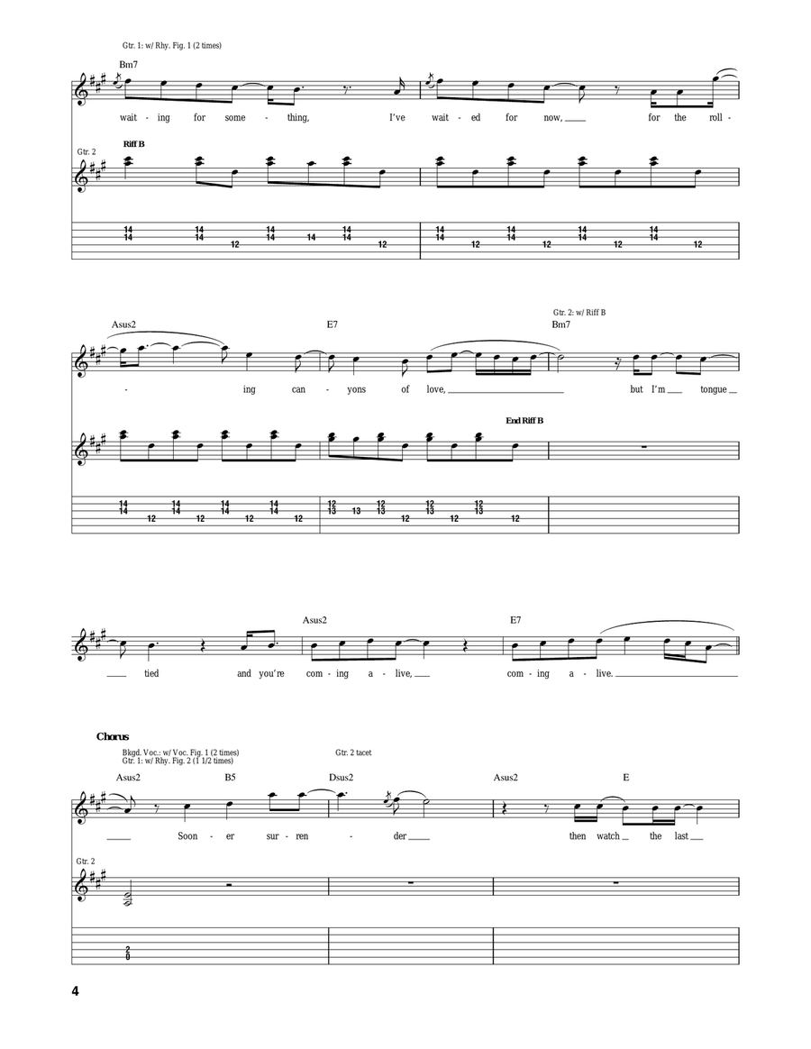Sooner Surrender Sooner Surrender Acoustic Guitar scores gallery preview page 4