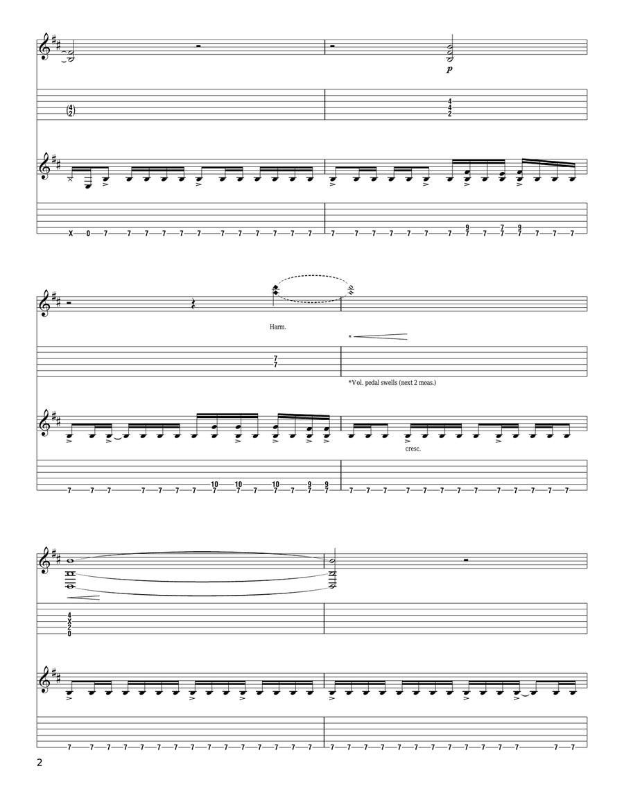 Warehouse Warehouse Acoustic Guitar scores gallery preview page 2