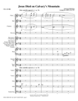 Jesus Died On Calvary's Mountain - Full Score
