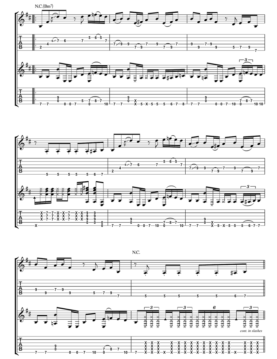 Buster Voodoo Buster Voodoo Acoustic Guitar scores gallery preview page 2