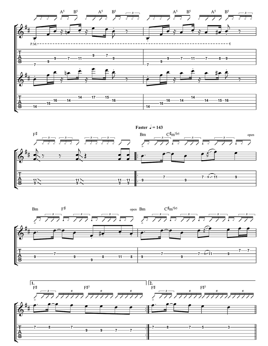 Buster Voodoo Buster Voodoo Acoustic Guitar scores gallery preview page 5