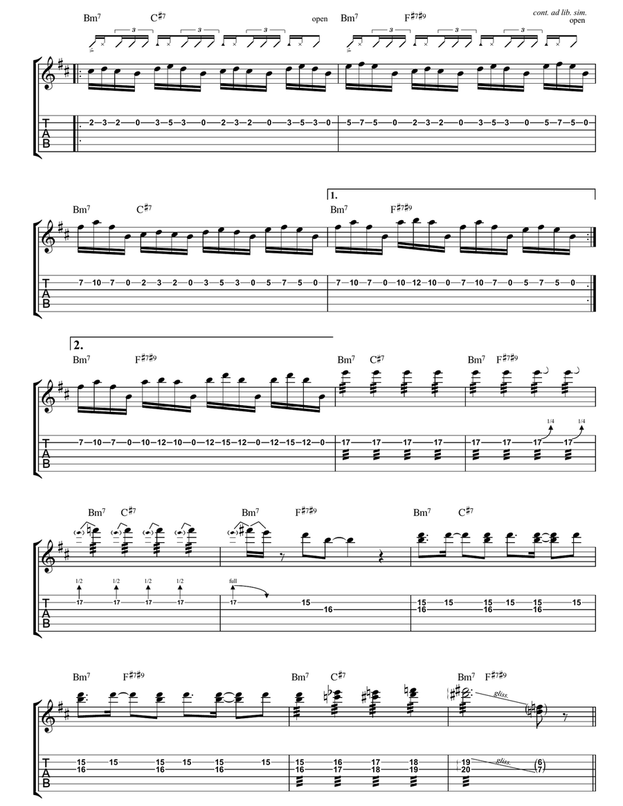 Buster Voodoo Buster Voodoo Acoustic Guitar scores gallery preview page 6