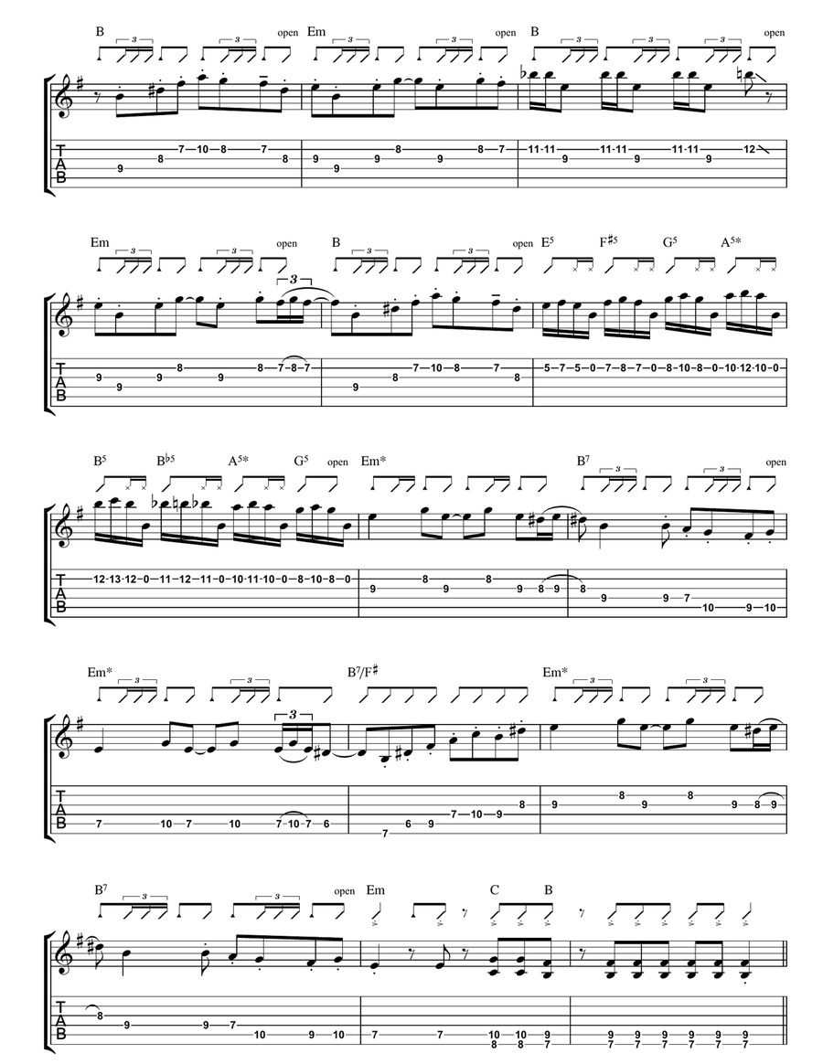 Hanuman Hanuman Acoustic Guitar scores gallery preview page 4