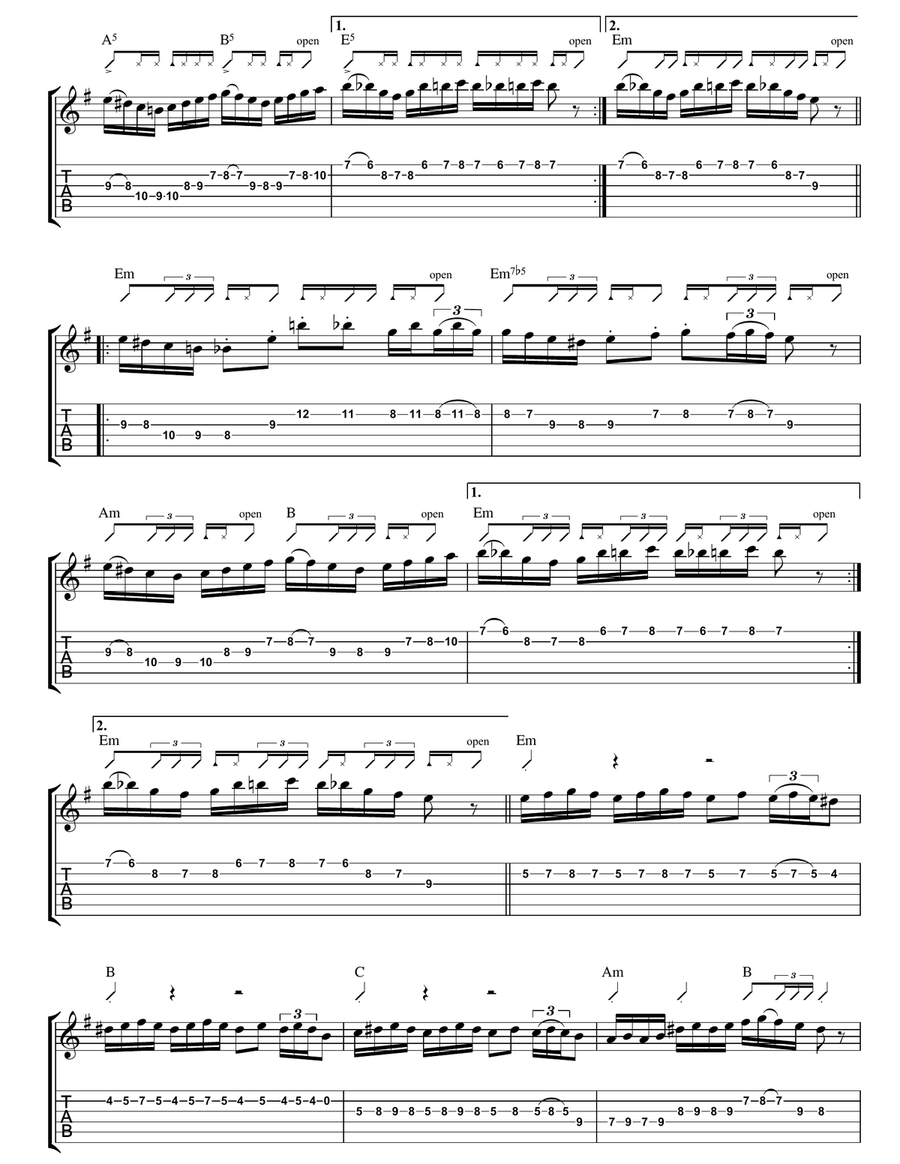 Hora Zero Hora Zero Acoustic Guitar scores gallery preview page 2