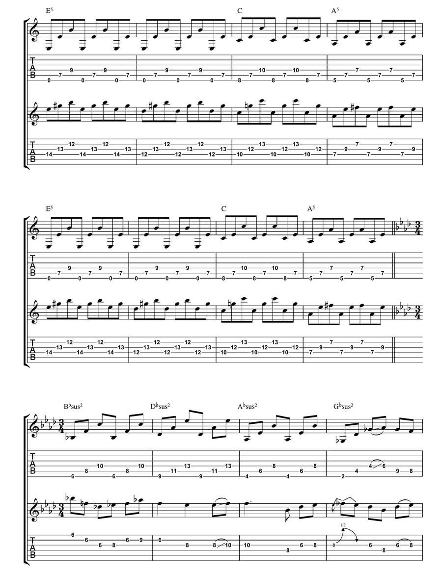 Logos Logos Acoustic Guitar scores gallery preview page 2