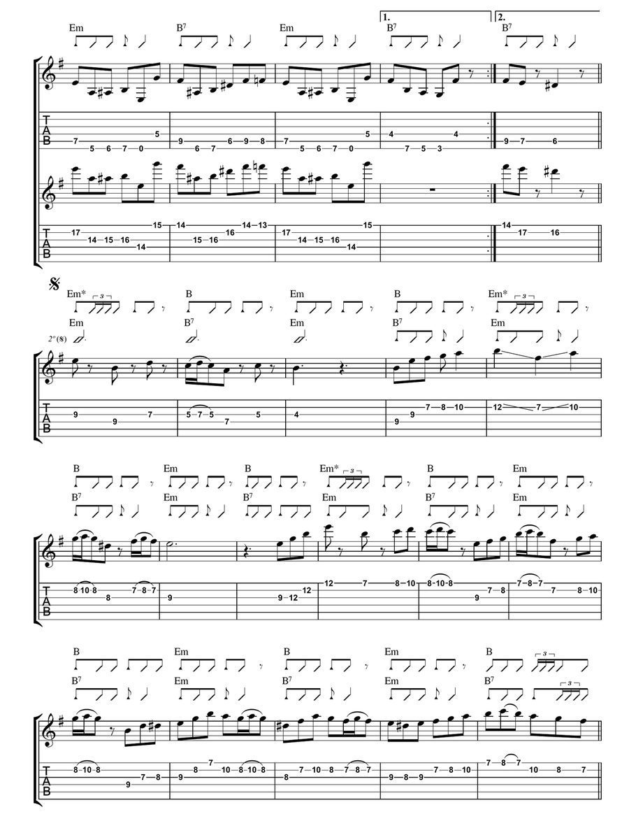 Master Maqui Master Maqui Acoustic Guitar scores gallery preview page 2