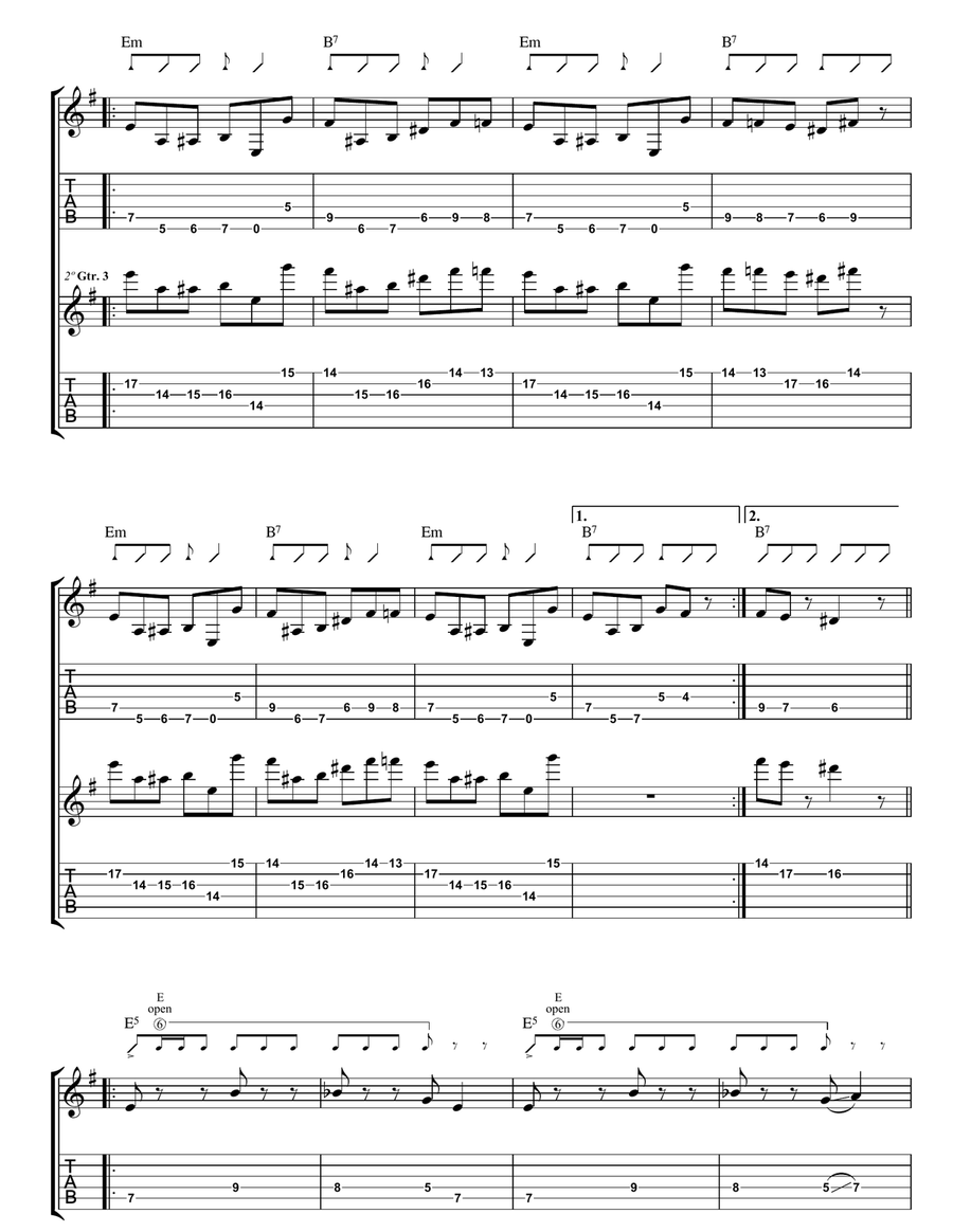 Master Maqui Master Maqui Acoustic Guitar scores gallery preview page 5