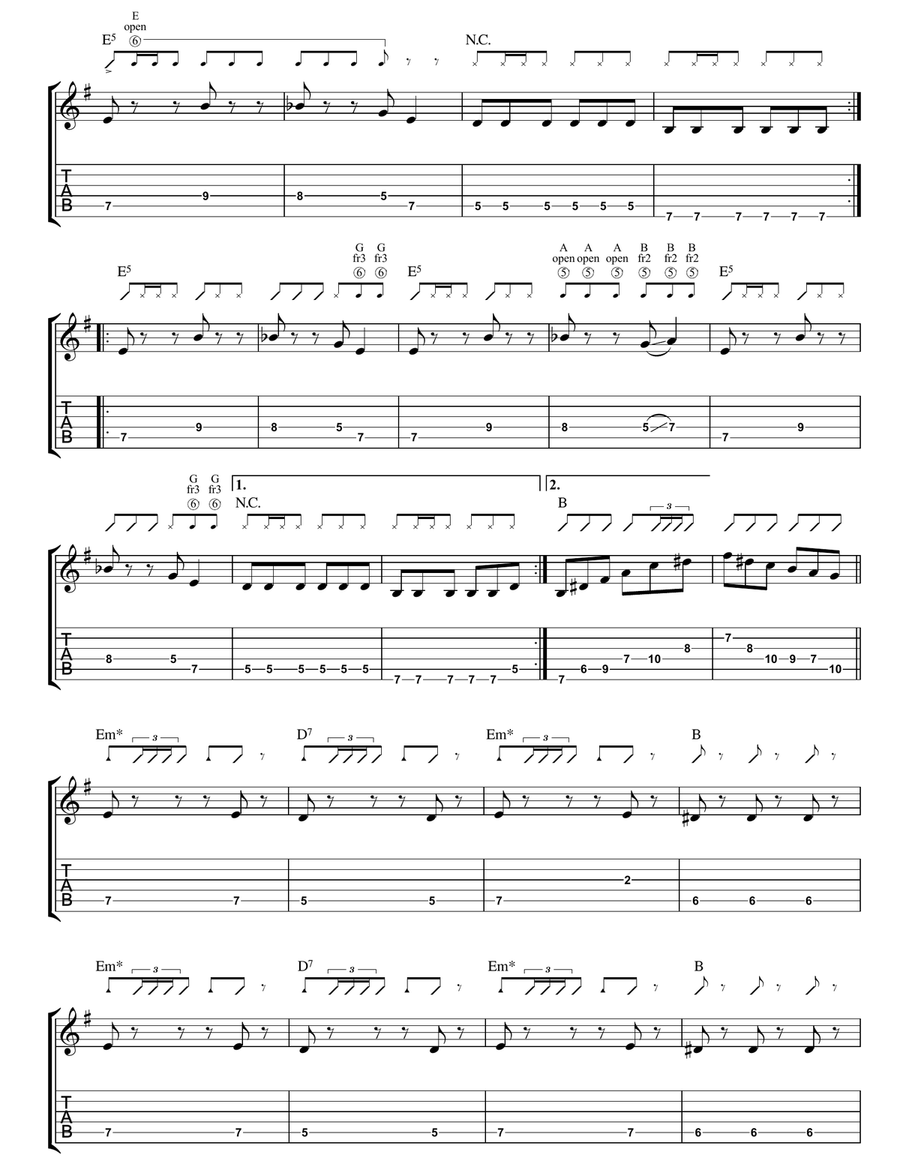 Master Maqui Master Maqui Acoustic Guitar scores gallery preview page 6