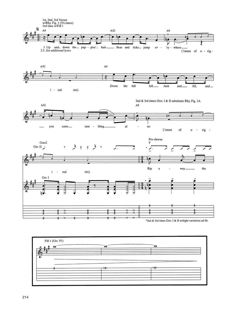 What Would You Say What Would You Say Acoustic Guitar scores gallery preview page 2