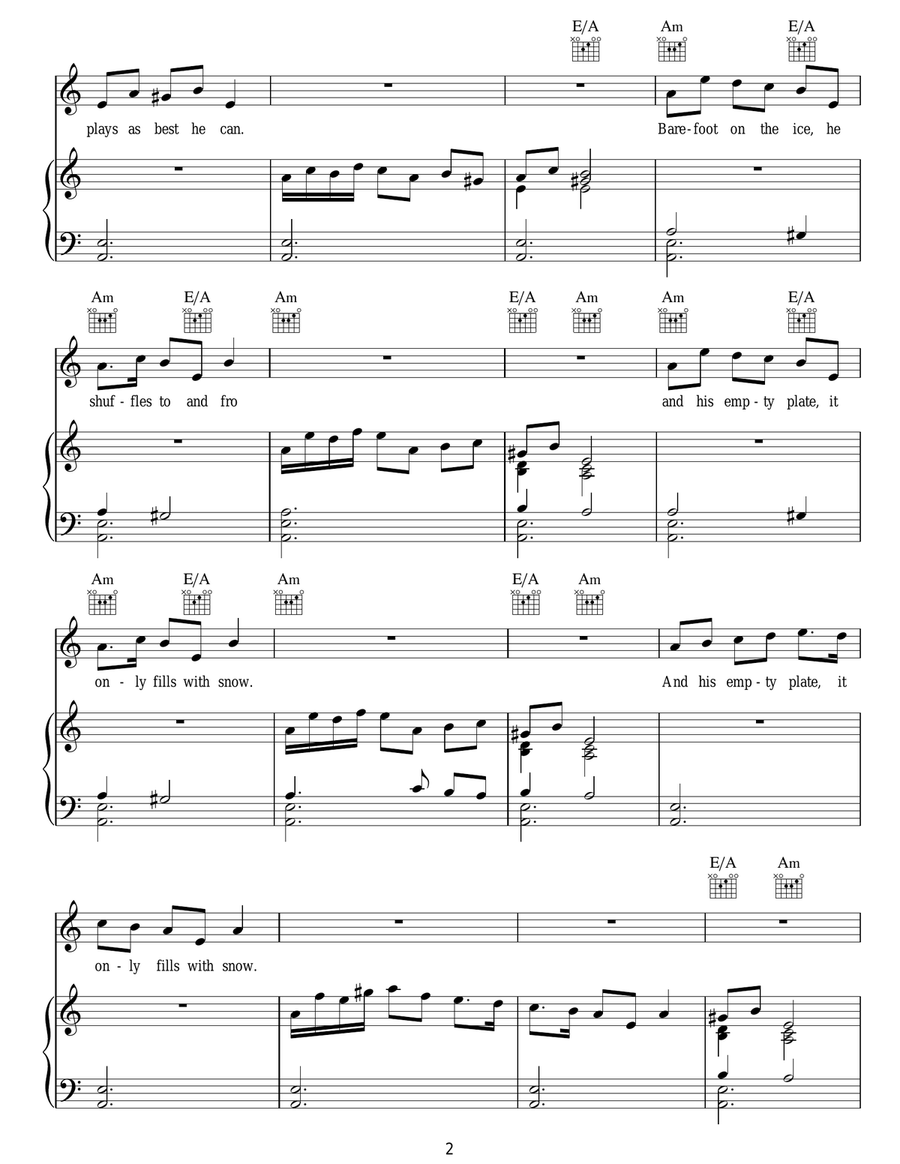Hurdy-Gurdy Man Hurdy-Gurdy Man Acoustic Guitar scores gallery preview page 2